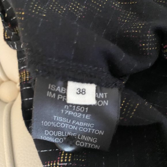 Isabel Marant Etoile Cotton Straight Leg Pants - Picture 4 of 4